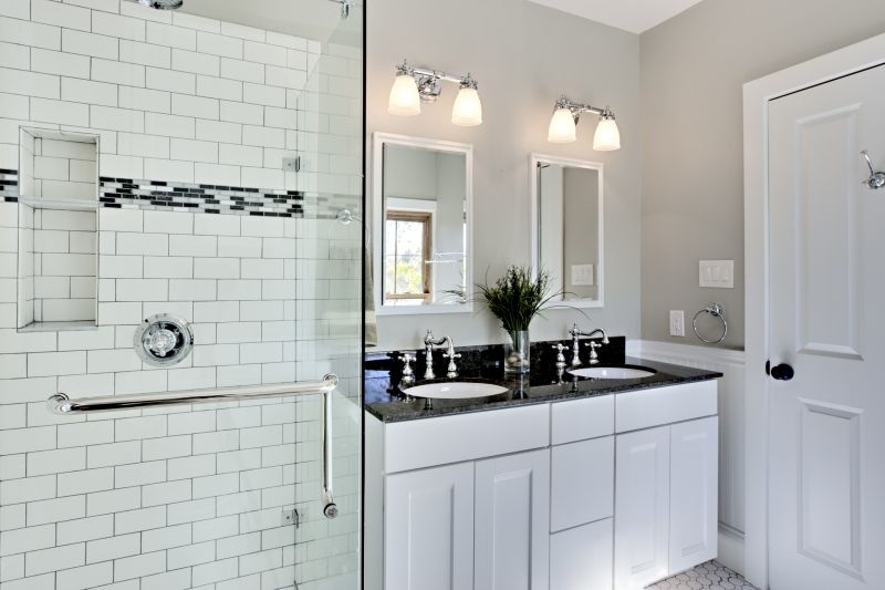 Double Vanity with Vessel Sinks